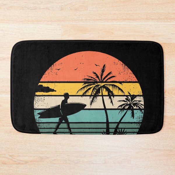 Item preview, Retro Surf Style Palm Tree For Surfers designed and sold by ShaneGuzman.