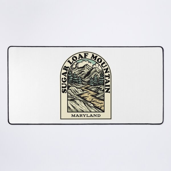 Item preview, Sugar Loaf Mountain Maryland hiking backpacking trail designed and sold by HalpinDesign.