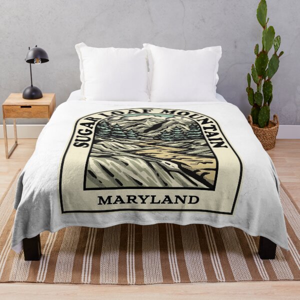 Item preview, Sugar Loaf Mountain Maryland hiking backpacking trail designed and sold by HalpinDesign.