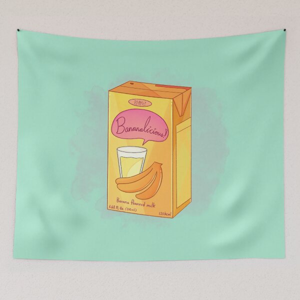 Item preview, Korean Banana Flavored Milk drink designed and sold by Keffy.