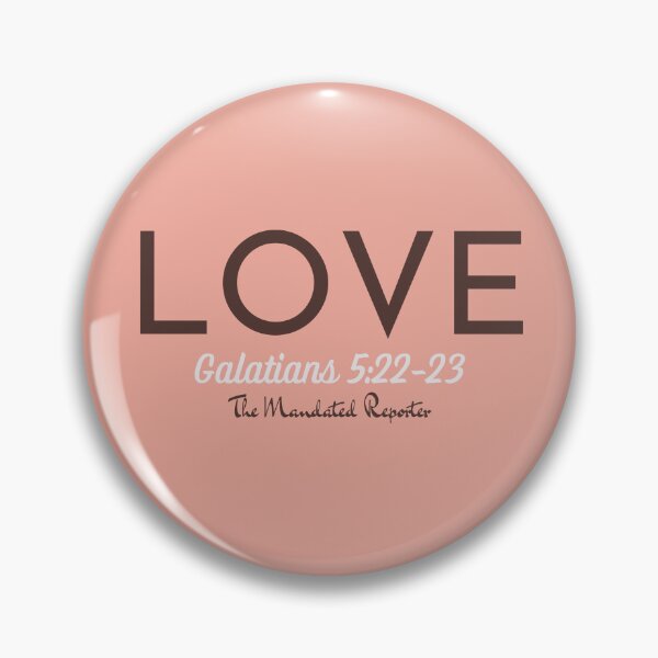 Item preview, The Fruit of The Spirit Love - Peach and Brown designed and sold by TheReporter1.