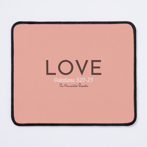 Item preview, The Fruit of The Spirit Love - Peach and Brown designed and sold by TheReporter1.