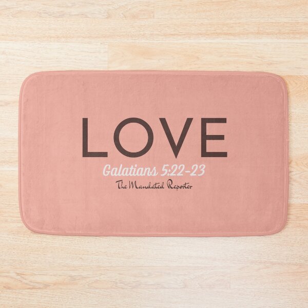 Item preview, The Fruit of The Spirit Love - Peach and Brown designed and sold by TheReporter1.