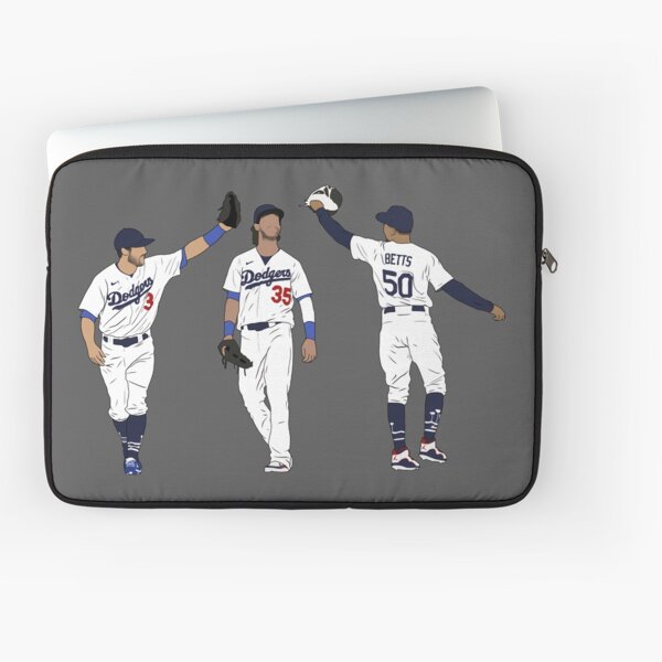 Chris Taylor Cody Bellinger Mookie Betts Outfield Rituals Los Angeles  Baseball - Los Angeles Baseball - Kids T-Shirt