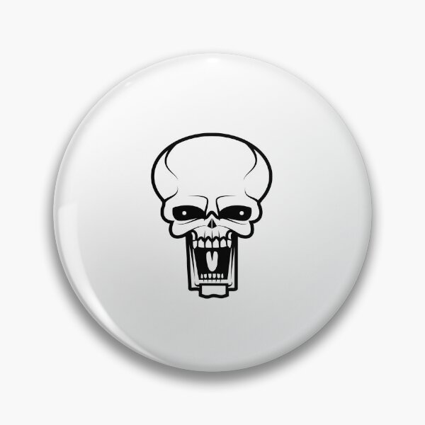 Item preview, White Painted Halloween Skull Wholesale  designed and sold by PodiShawna.