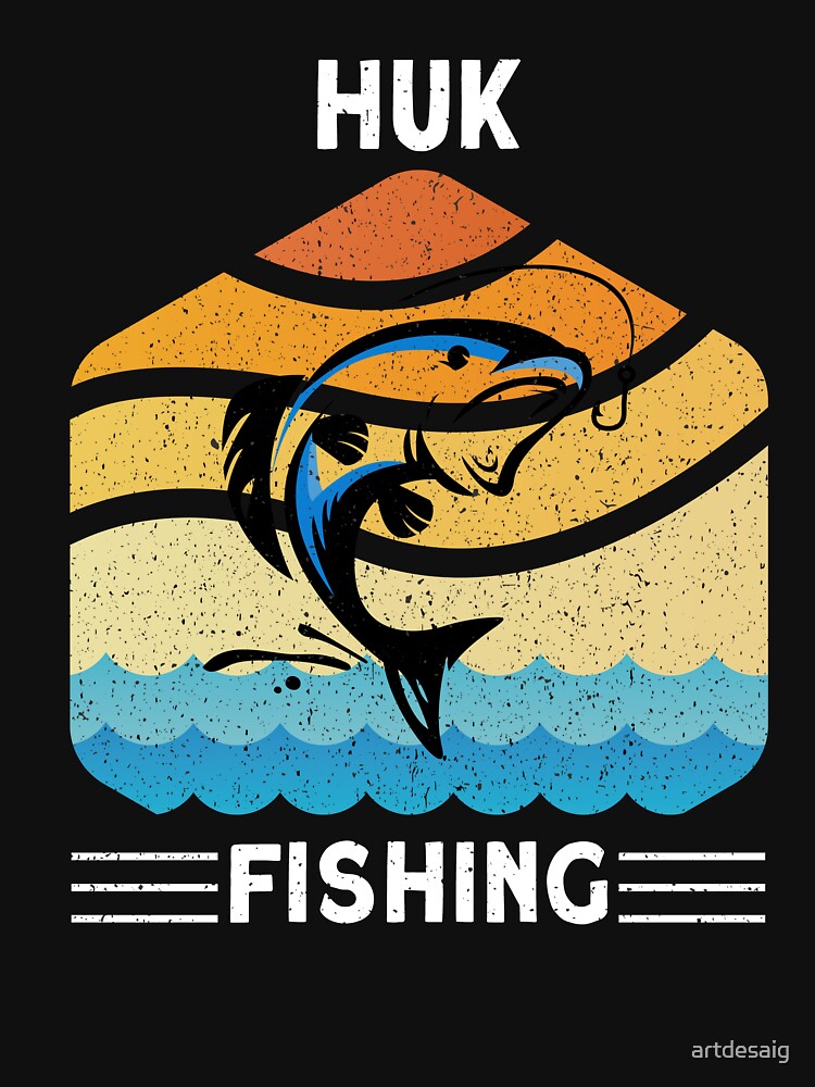 Huk fishing Essential T-Shirt for Sale by artdesaig