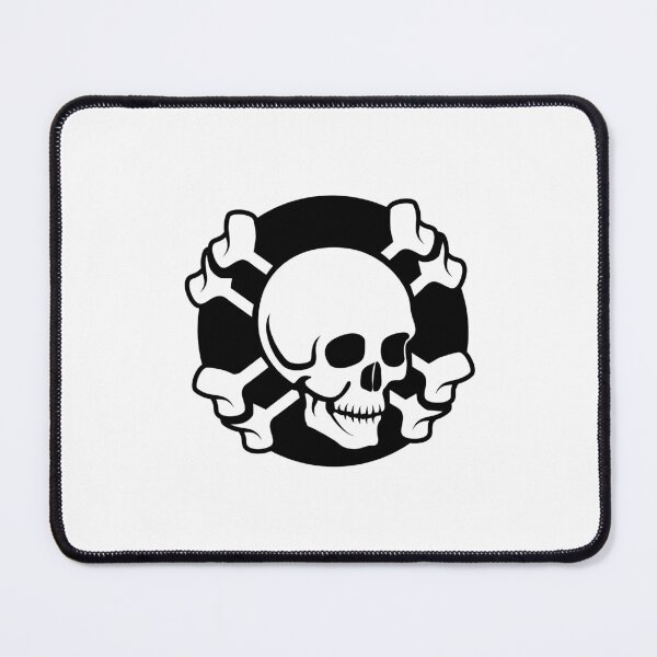 Item preview, White Painted Skull Wholesale with Bones designed and sold by PodiShawna.