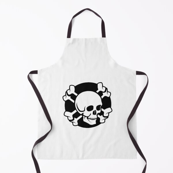 Item preview, White Painted Skull Wholesale with Bones designed and sold by PodiShawna.