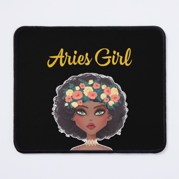 Item preview, Aries Girl Black Beautiful Brave Blessed T-shirt designed and sold by hoangtrongkhiem.