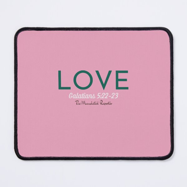 Item preview, The Fruit of The Spirit Love - Pink and Green designed and sold by TheReporter1.