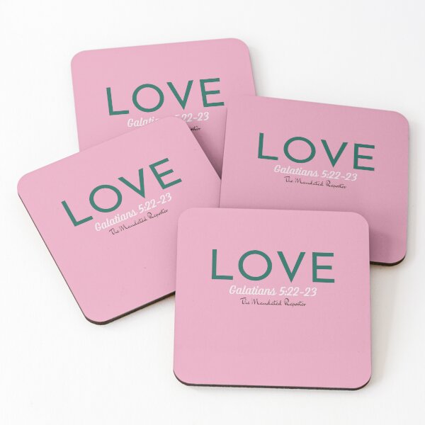 Item preview, The Fruit of The Spirit Love - Pink and Green designed and sold by TheReporter1.