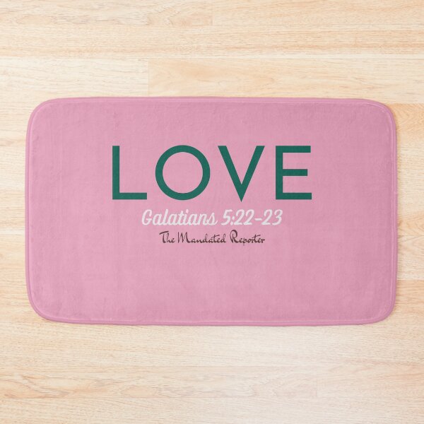 Item preview, The Fruit of The Spirit Love - Pink and Green designed and sold by TheReporter1.