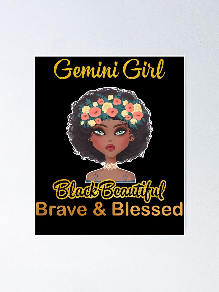 April Girl Black Beautiful Brave Blessed Tshirt For Women
