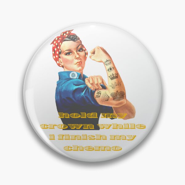 Item preview, HOLD MY CROWN WHILE I FINISH MY CHEMO designed and sold by thatoldguy.