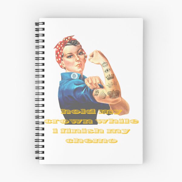 Item preview, HOLD MY CROWN WHILE I FINISH MY CHEMO designed and sold by thatoldguy.
