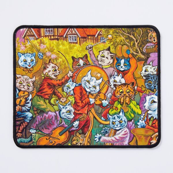 Item preview, Cats Playing Music by Louis Wain  designed and sold by TeeARTHY.
