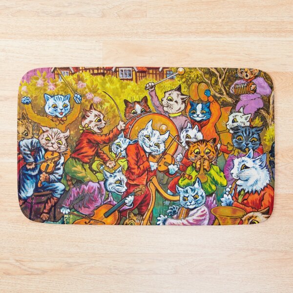 Item preview, Cats Playing Music by Louis Wain  designed and sold by TeeARTHY.