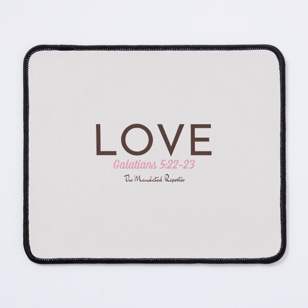 Item preview, The Fruit of The Spirit Love - Crème and Brown designed and sold by TheReporter1.