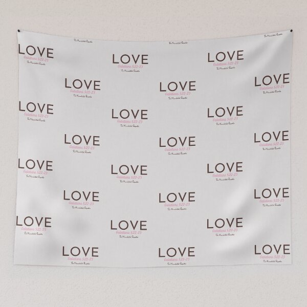 Item preview, The Fruit of The Spirit Love - Crème and Brown designed and sold by TheReporter1.