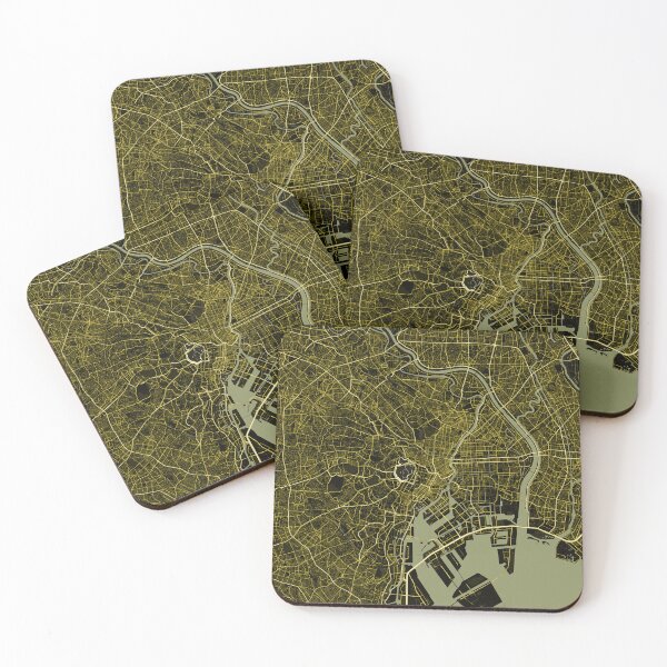 Item preview, Tokyo Map designed and sold by Trashy-Designs.