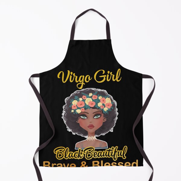 Item preview, Virgo Girl Black Beautiful Brave Blessed T-shirt designed and sold by hoangtrongkhiem.