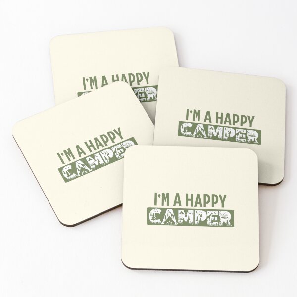 Item preview, Im A Happy Camper For Men Women designed and sold by JooArtPrints  ★★★★★.