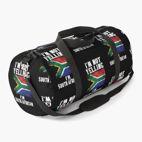 Item preview, Funny South African Gift: I'm Not Yelling, I'm South African - Retro South Africa Flag - South Africa Pride designed and sold by Adexyl.