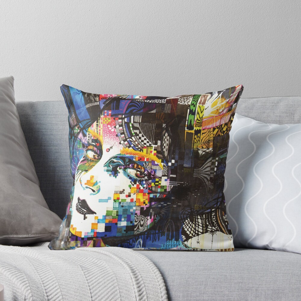 Item preview, Throw Pillow designed and sold by greno89.