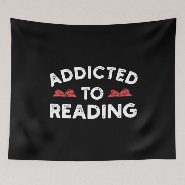 Item preview, Addicted to Reading - Book Lover - Bookaholic Gift designed and sold by Adexyl.