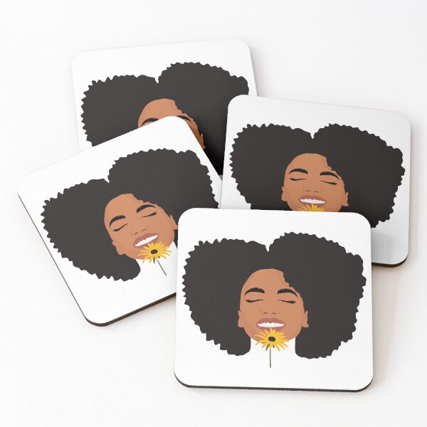 Aperçu de l'œuvre Afro Girl créée et vendue par AsreArt.