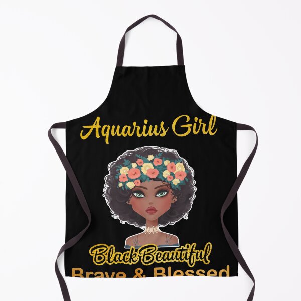 Item preview, Aquarius Girl Black Beautiful Brave Blessed T-shirt designed and sold by hoangtrongkhiem.