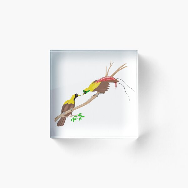 Item preview, Red Bird of Paradise Couple designed and sold by Charles Roring.