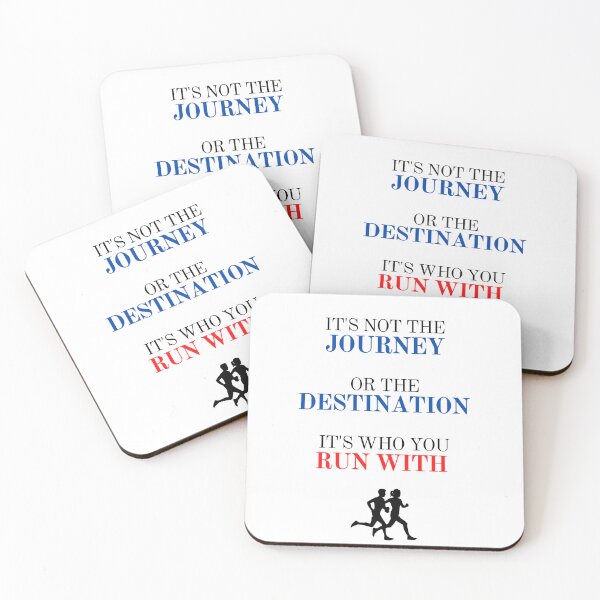Item preview, Its Who You Run With- Running Buddies I designed and sold by RunPower.