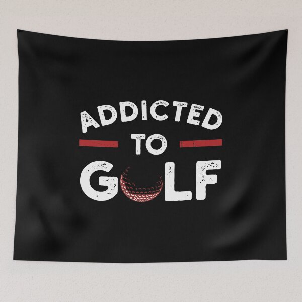 Item preview, Addicted to Golf: Funny Gift for Golfer - Golf Player designed and sold by Adexyl.