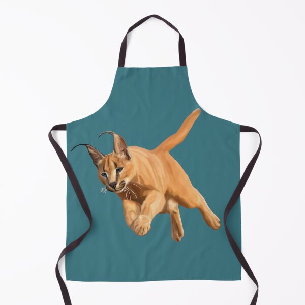 Item preview, Pouncing Caracal Cat designed and sold by Deborah Camp.