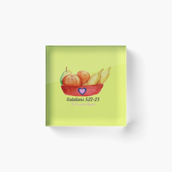 Item preview, The Fruit of The Spirit Love - Yellow Bowl designed and sold by TheReporter1.