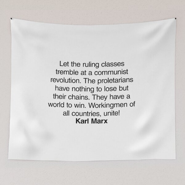 Item preview, Karl Marx Communist Quote. Best Gift for a Karl Marx's Socialist Fan (Communism quotes). designed and sold by margaretgiles.