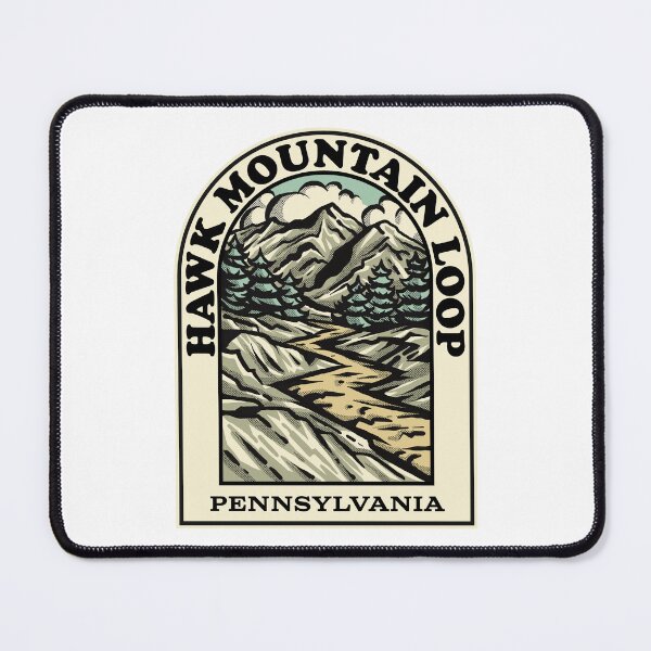 Item preview, Hawk Mountain Loop Pennsylvania hiking backpacking trail designed and sold by HalpinDesign.