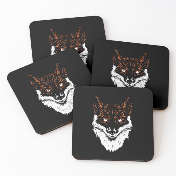 Item preview, Fox Cartoon Cute Wild Animal Head designed and sold by BakaOutfit.