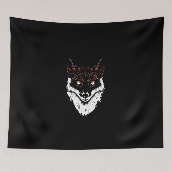Item preview, Fox Cartoon Cute Wild Animal Head designed and sold by BakaOutfit.