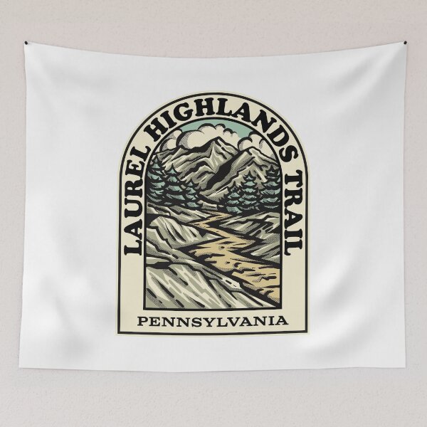 Item preview, Laurel Highlands Trail Pennsylvania hiking backpacking trail designed and sold by HalpinDesign.