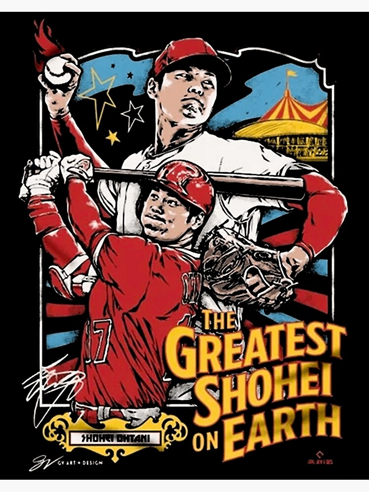 The is shohei ohtani vektor  Poster for Sale by Apit07