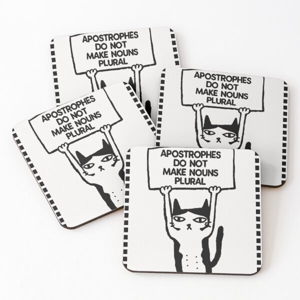 Item preview, Apostrophes Do Not Make Nouns Plural designed and sold by CallieStore.