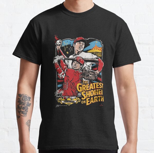 Nike Men's Los Angeles Angels Shoei Ohtani #17 Red T-Shirt