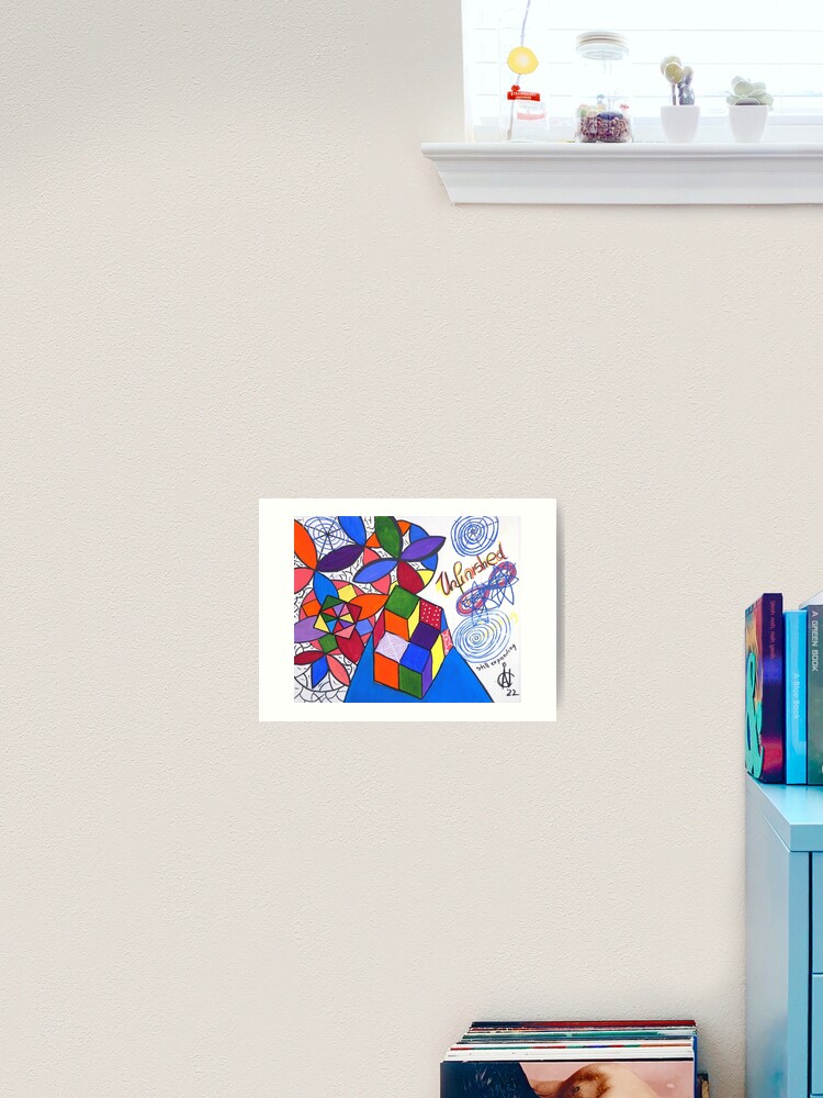 Thumbnail 1 of 3, Art Print, Unfinished universe designed and sold by gabriellaksz.