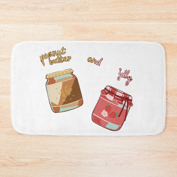 Item preview, peanut butter and jelly couple's t-shirt design - peanut butter designed and sold by bibmob.