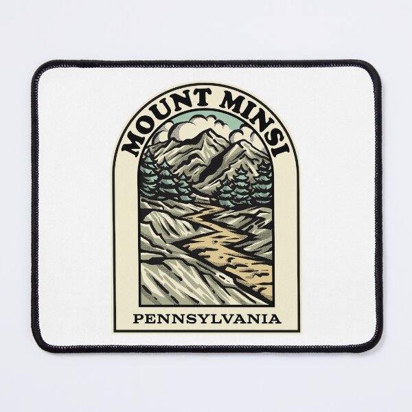 Item preview, Mount Minsi Pennsylvania hiking backpacking trail designed and sold by HalpinDesign.