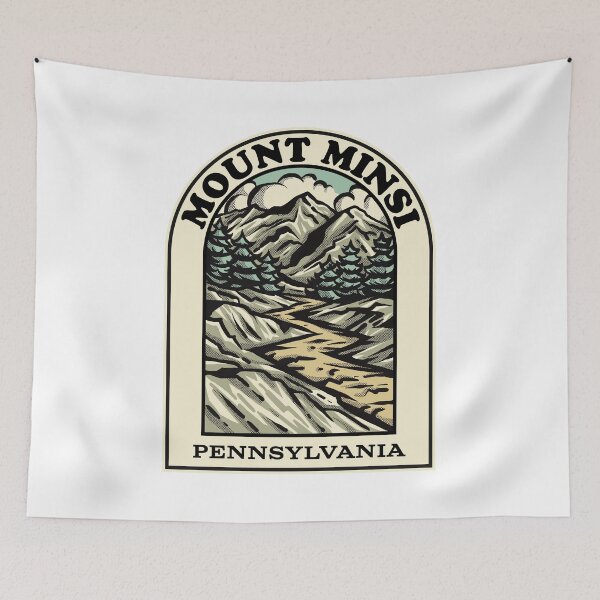 Artikelvorschau, Mount Minsi Pennsylvania hiking backpacking trail entworfen und verkauft von HalpinDesign.