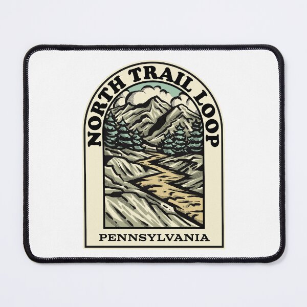 Item preview, North Trail Loop Pennsylvania hiking backpacking trail designed and sold by HalpinDesign.