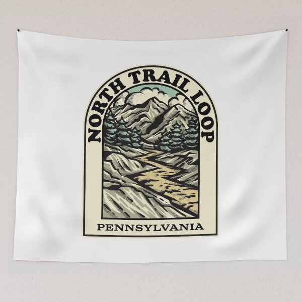 Item preview, North Trail Loop Pennsylvania hiking backpacking trail designed and sold by HalpinDesign.